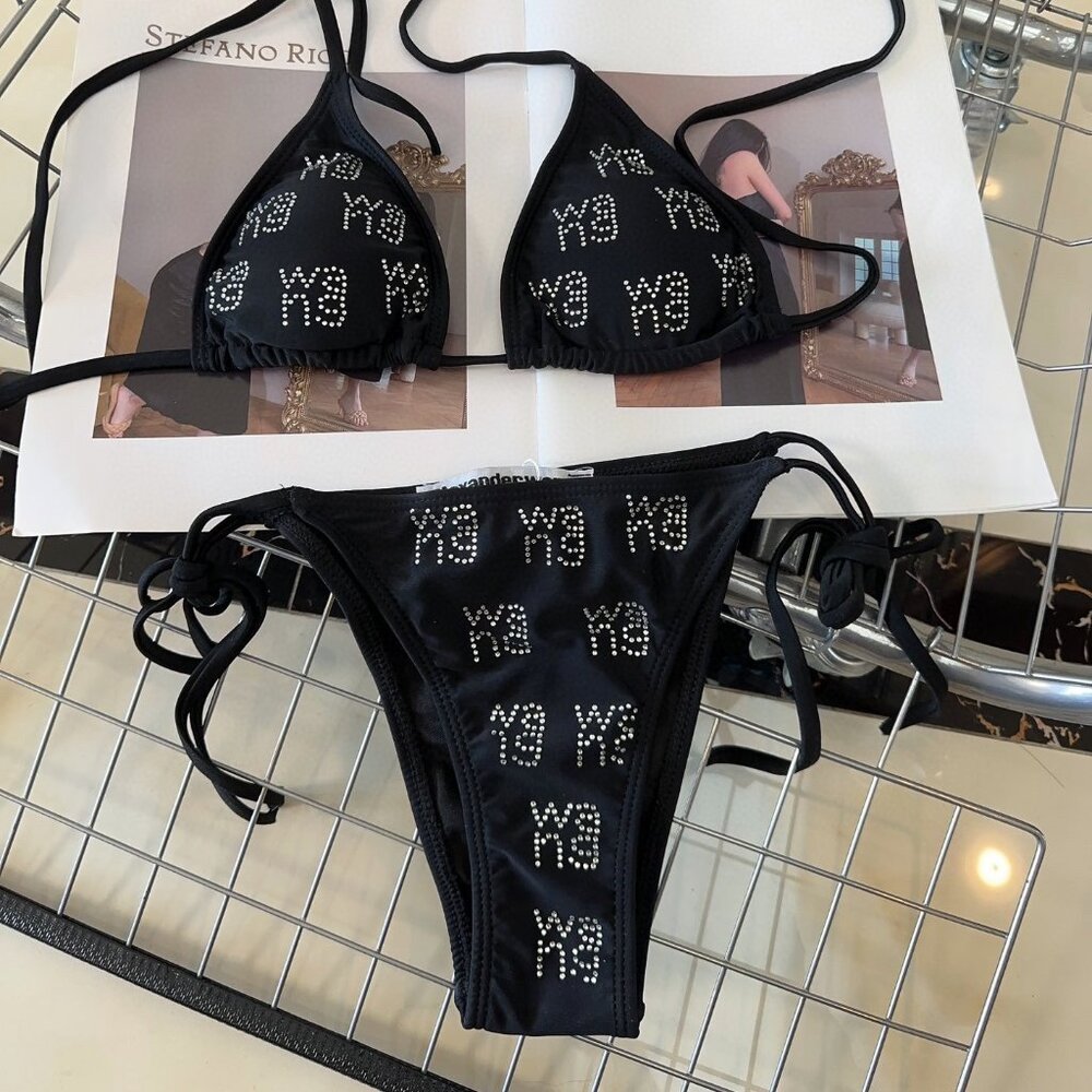 Alexander Wang Bikini Black Swimsuit-636